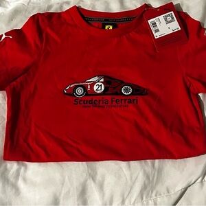 Scuderia Ferrari Youth Motorsport Tee X Puma